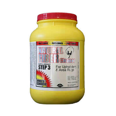 Natural Fiber cleaner, 100oz jar