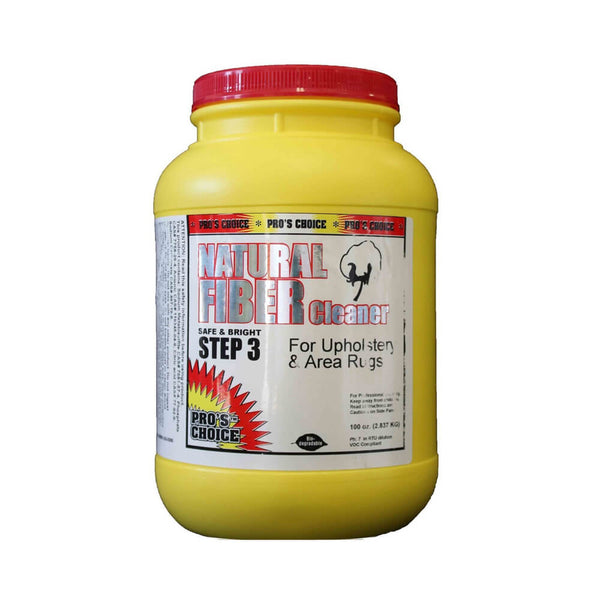 Natural Fiber cleaner, 100oz jar